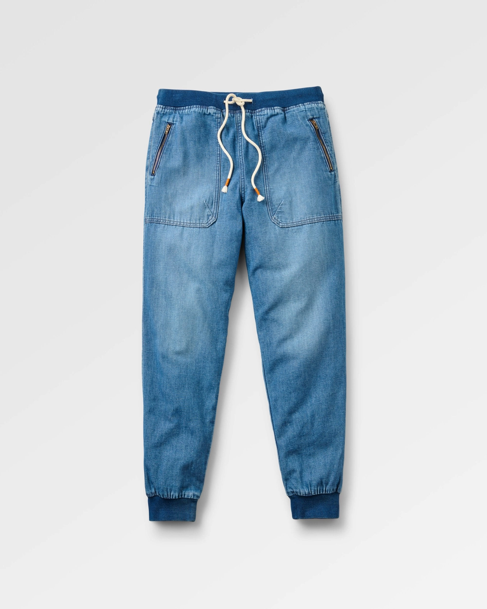 Hydrilla Denim Jogger - Denim Blue Classic Comfort