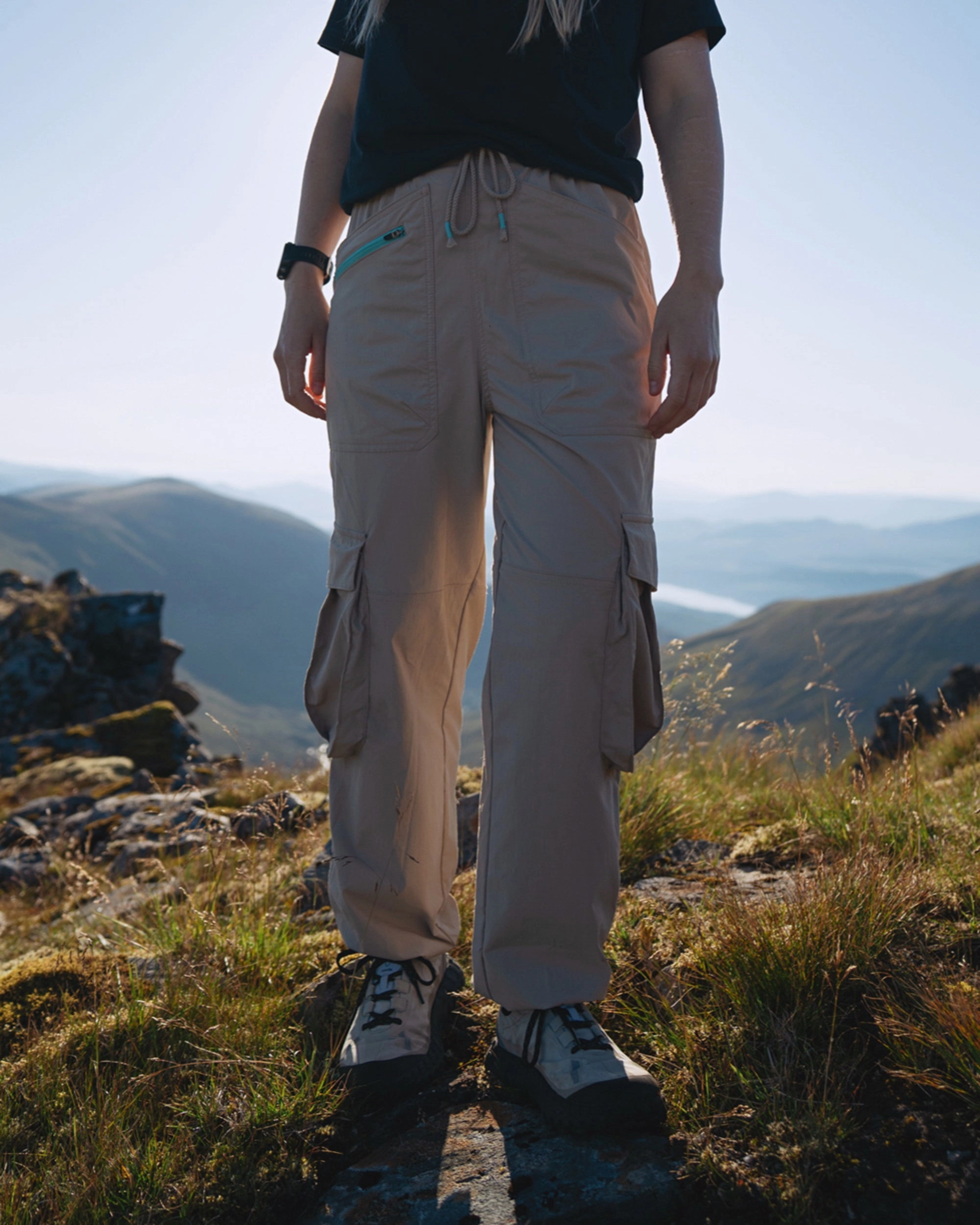 Hydrilla Light Trouser - Simply Taupe Weekend Comfort ElasticWaistband