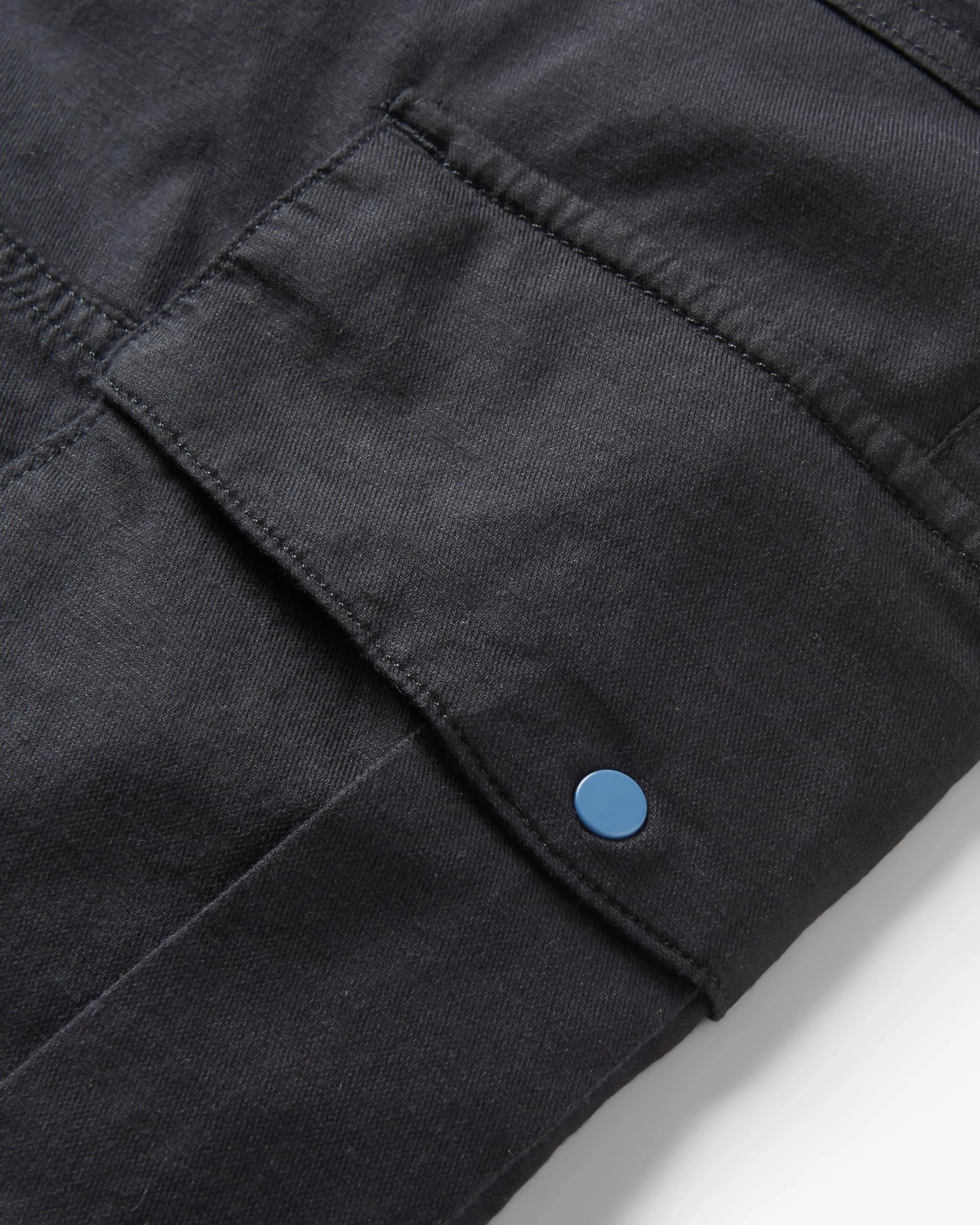 Adjustable loop RecycledPolyester Hydrilla Organic Cotton Trouser - Black