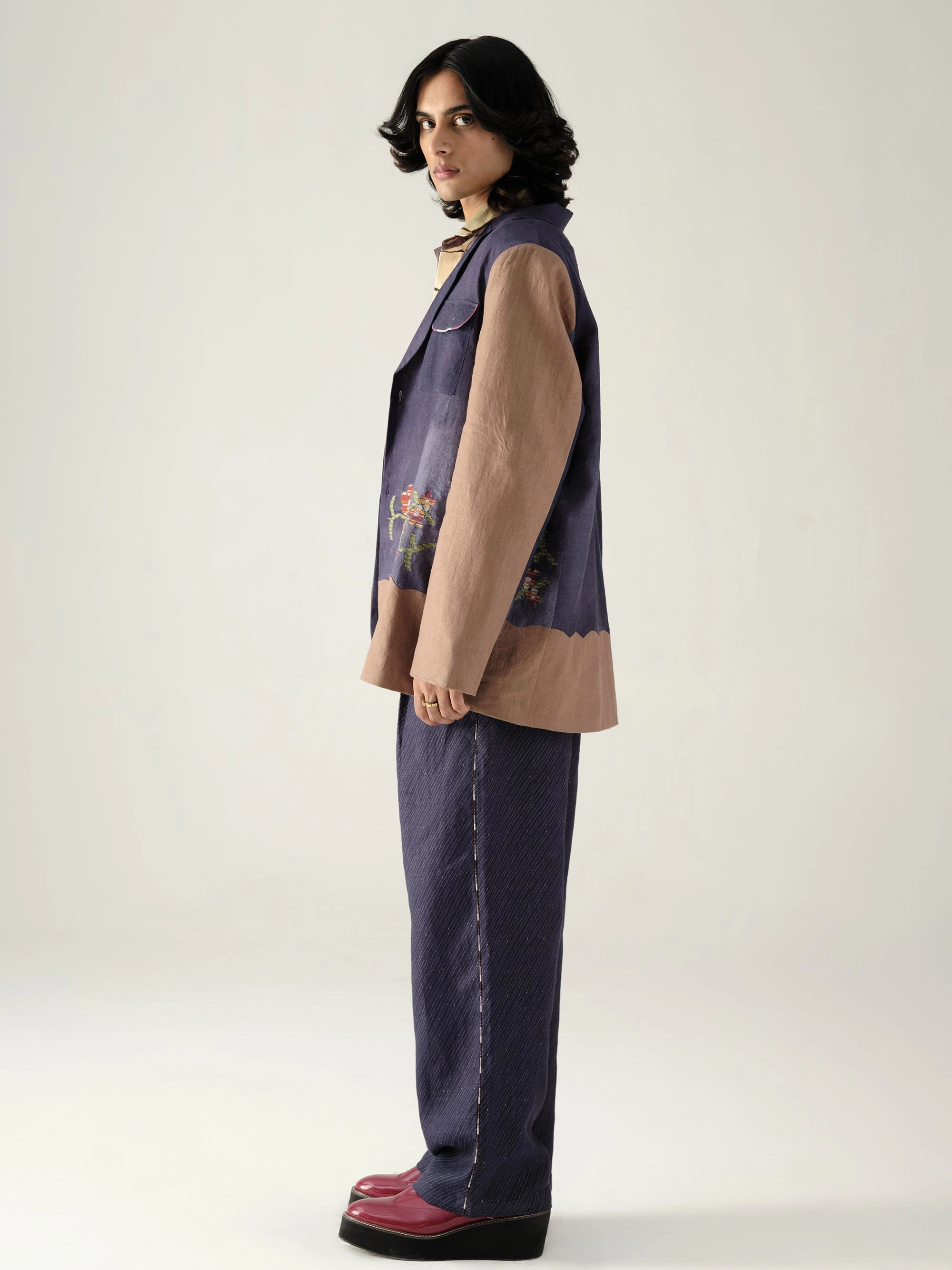 Nelson Blazer Set Urban Explorer Look Daily Commute Wear