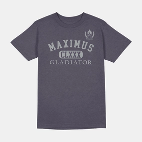 Comfortable clothing Ribbed Collar Design GLADIATOR ATHLETICS SHIRT