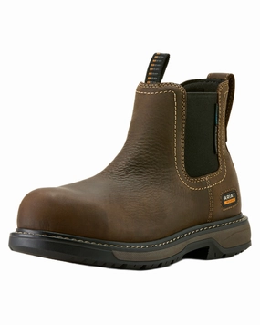 Everyday Walk Ariat Womens Riveter Chelsea Waterproof Composite Toe Work Boots