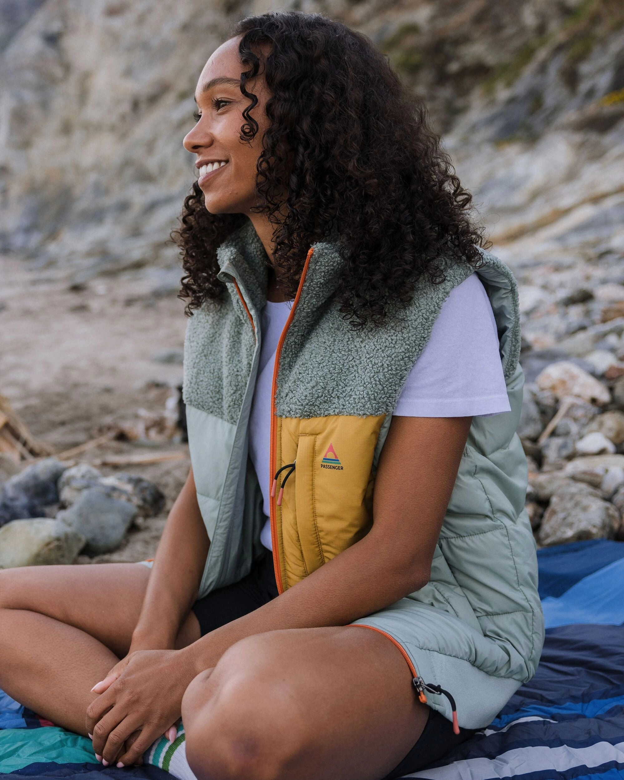 WrinkleFreeFinish Inspire Recycled Insulated Gilet - Pistachio