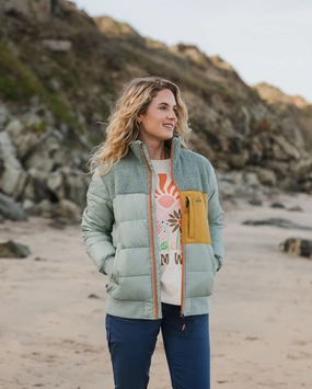 Transitional Weather Piece Inspire Recycled Insulated Jacket - Pistachio