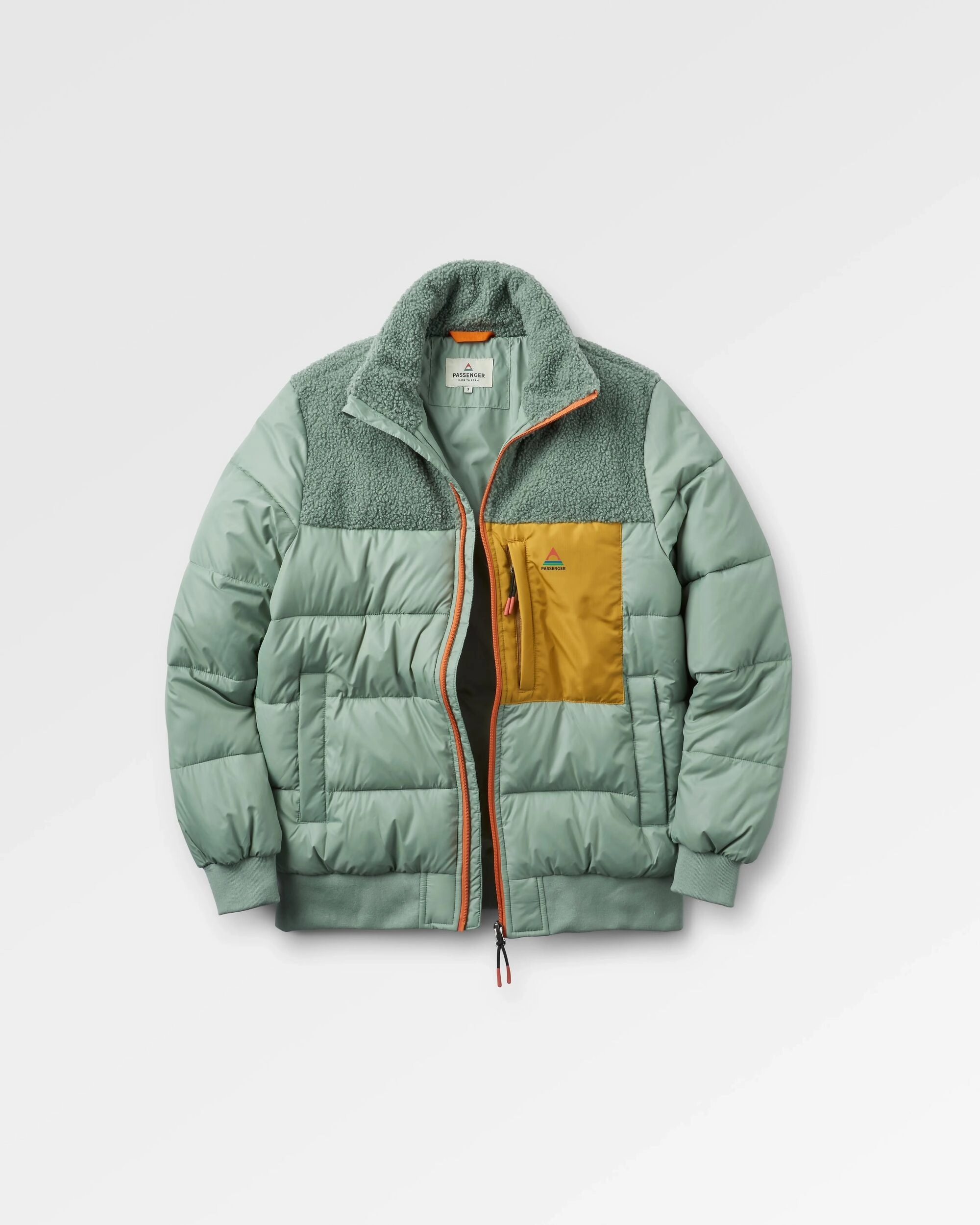 Inspire Recycled Insulated Jacket - Pistachio Light Travel Piece Classic Look