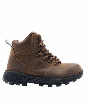 Xpert Mens Heritage Explorer Waterproof Hiking Boots Stable Fit