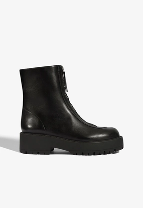 Farrah Leather Bootie Eco Material River Crossing