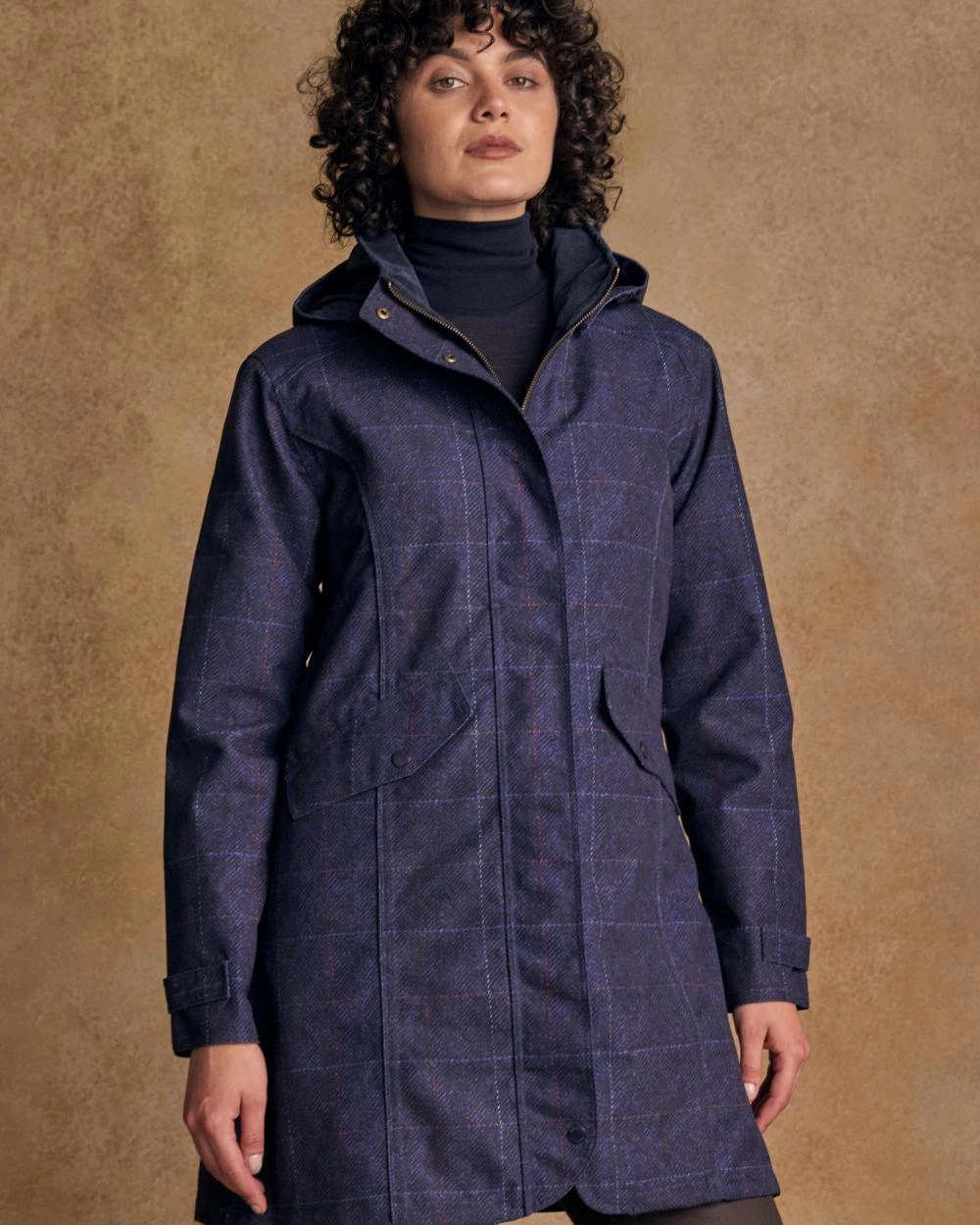 Jack Murphy Womens Sophia Waterproof Jacket Minimalist Pocket Layout