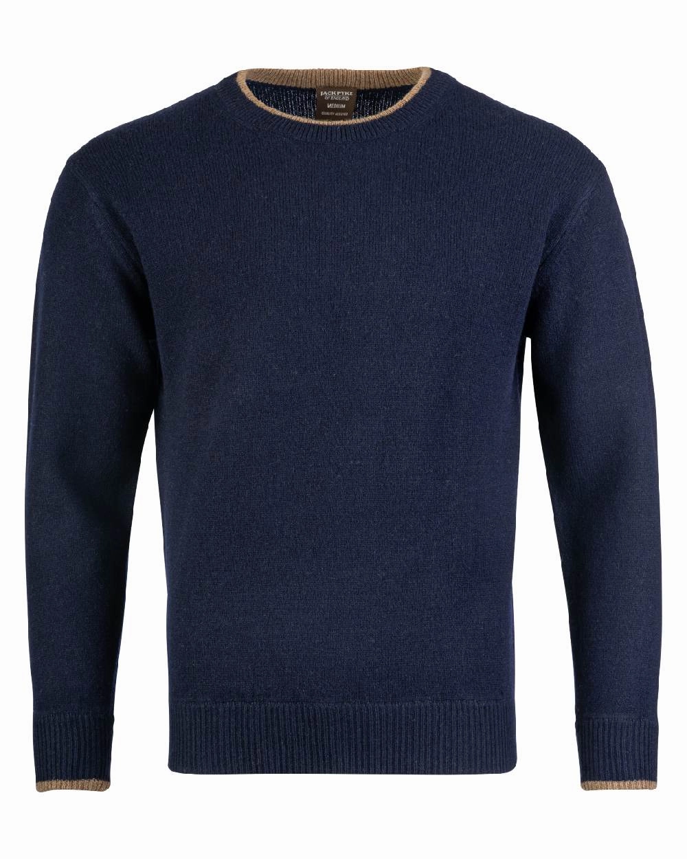 Jack Pyke Ashcombe Lambswool Crewknit Pullover Layered HeatTrap Stitching