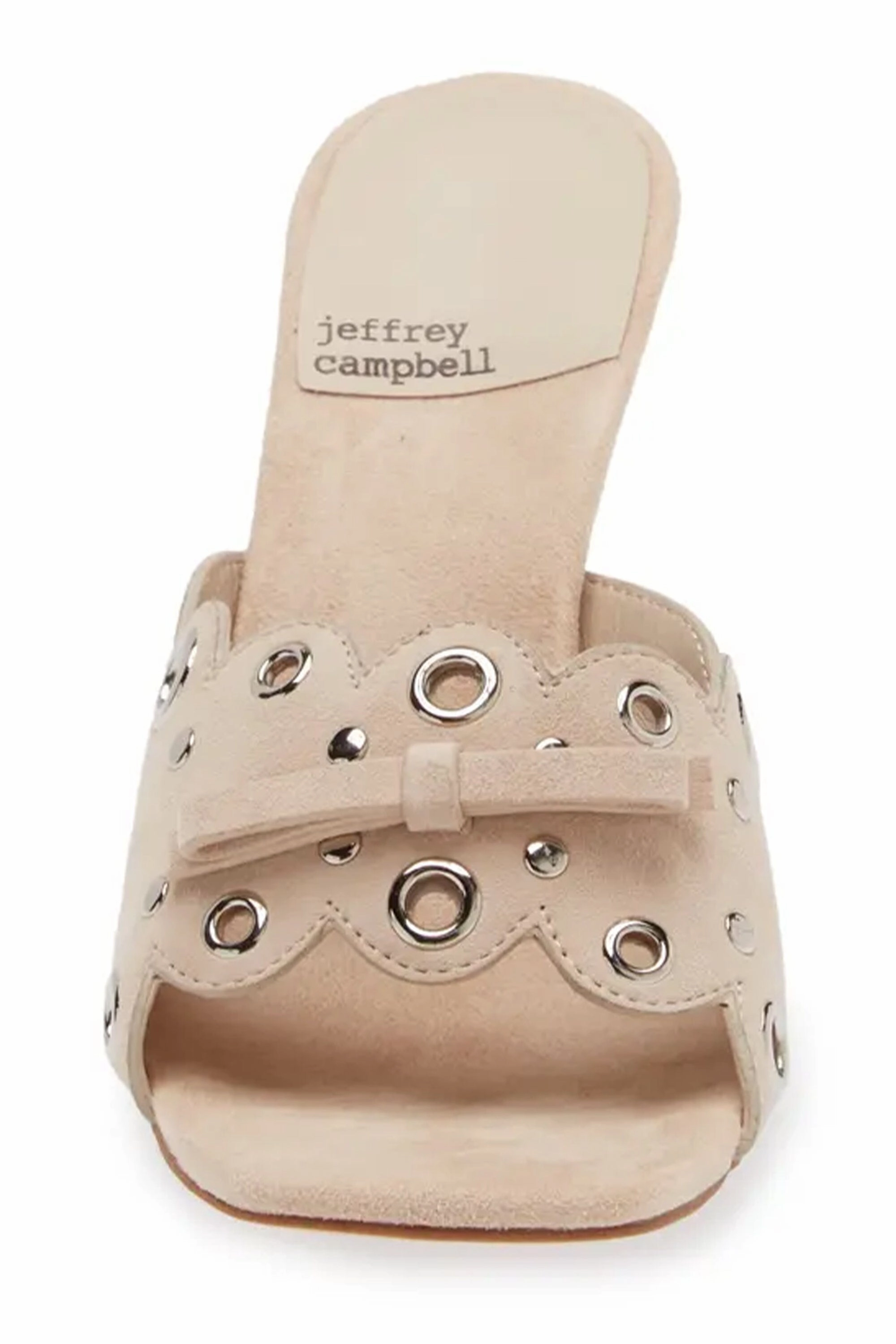Durable Upper JEFFREY CAMPBELL | The Odom - Natural Suede Silver