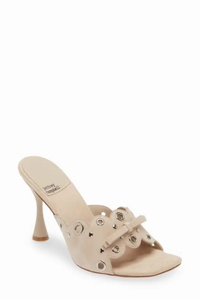 Comfy Pumps JEFFREY CAMPBELL | The Odom - Natural Suede Silver