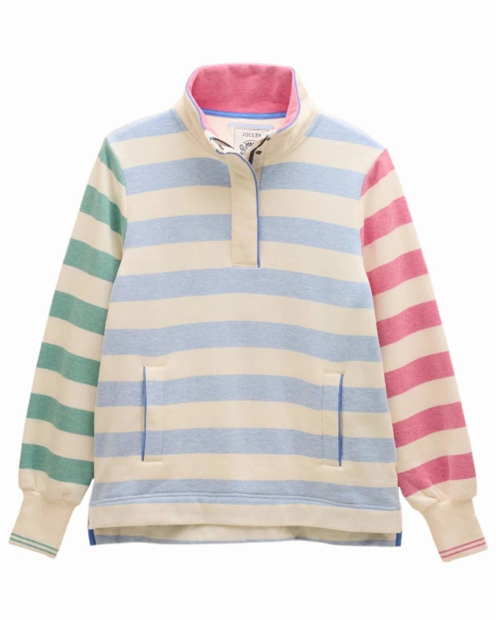 Joules Burnham Funnel Neck Quarter Zip Sweatshirt Birthday gift High End