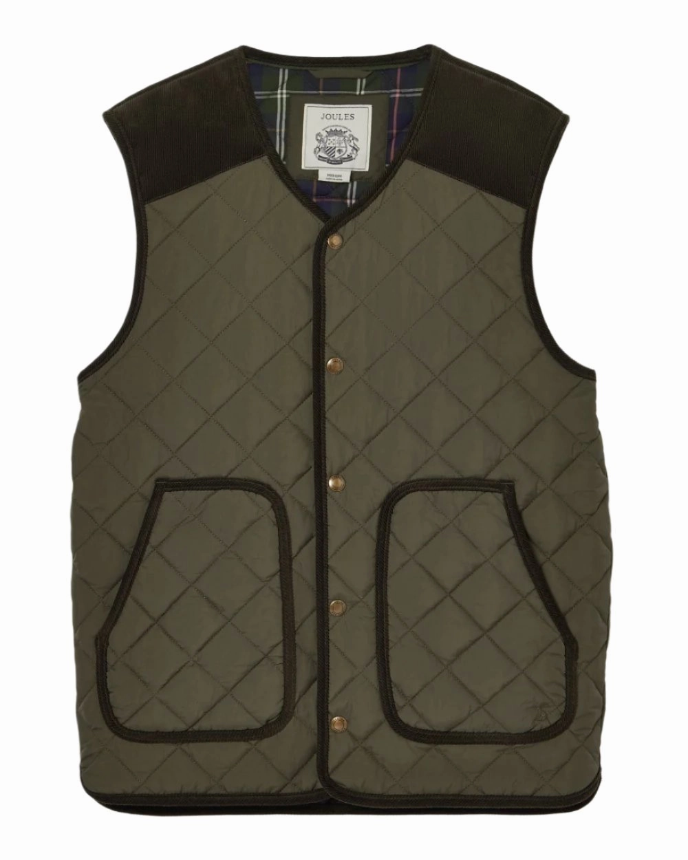 Joules Gibson Quilted Lightweight Gilet Simple Look