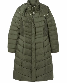 Joules Pembury Showerproof Longline Padded Coat Outdoor Look