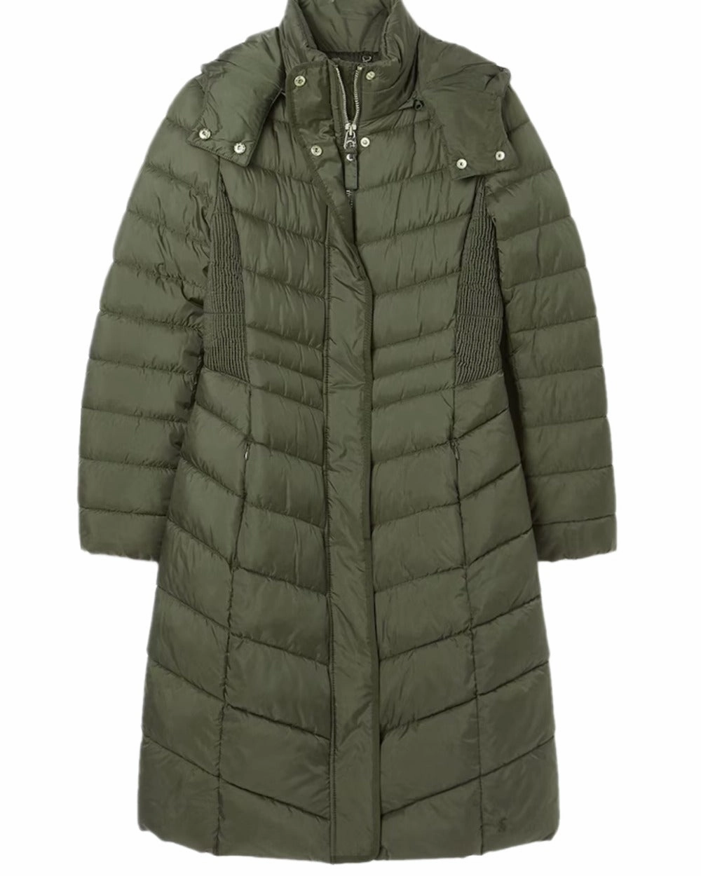 Joules Pembury Showerproof Longline Padded Coat WaterRepellentExterior RipResistant Reinforcement