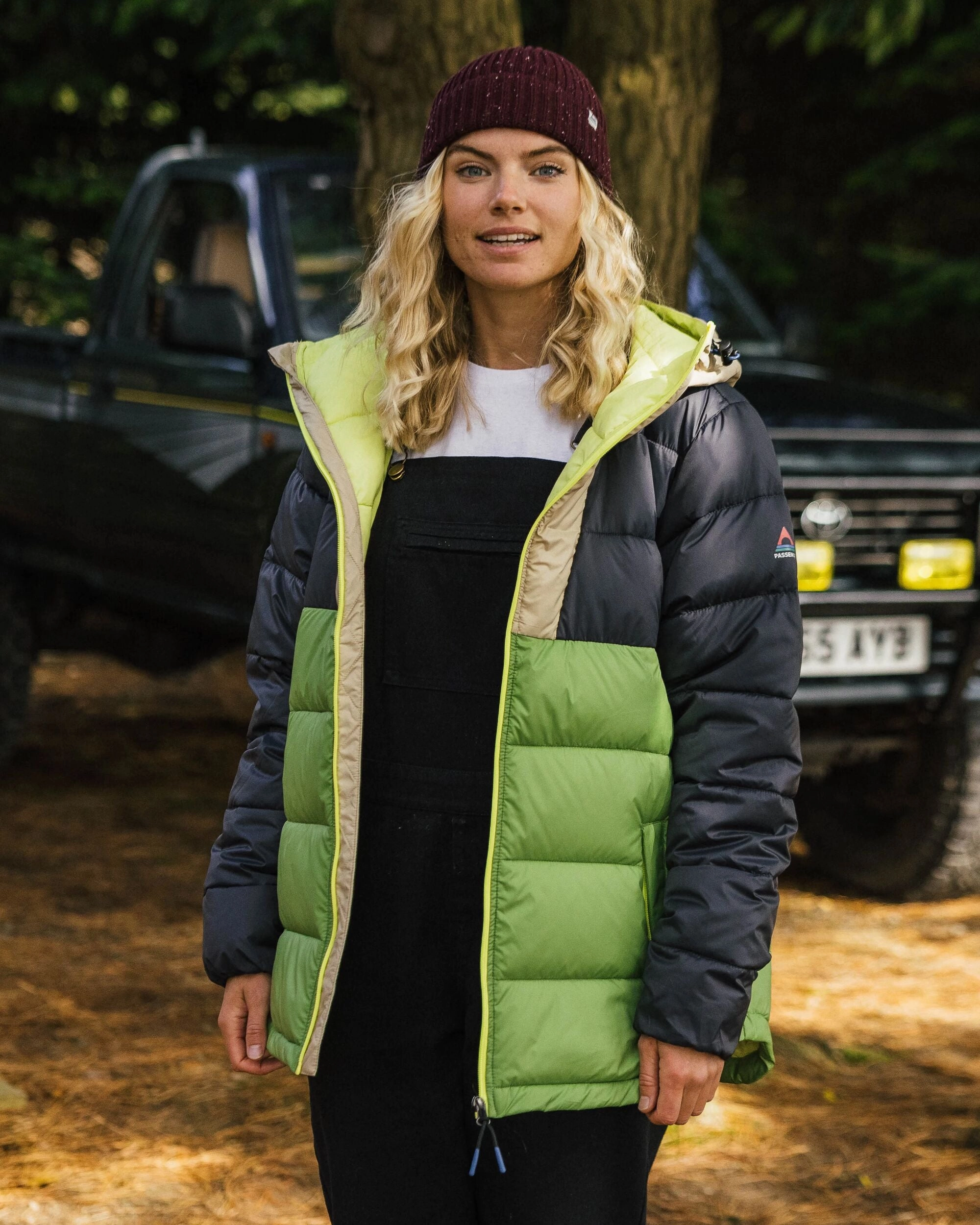AntiStatic Lining Snow Day Kai Recycled Insulated Jacket - Charcoal