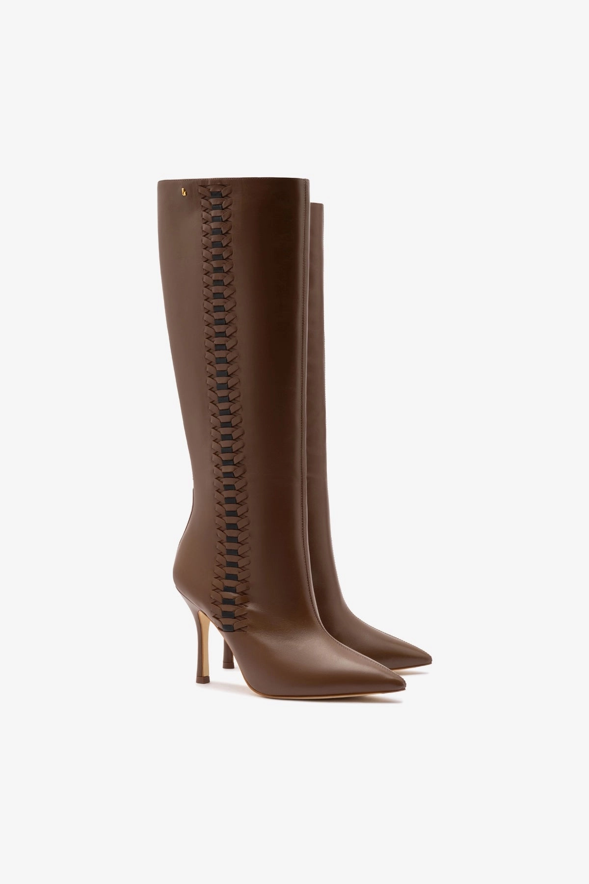 ReinforcedHeel Kate Boot In Burnt Umber Leather