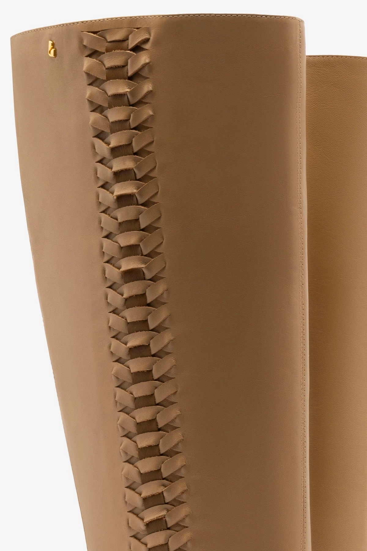 Cordura Material Kate Boot In Peanut Leather
