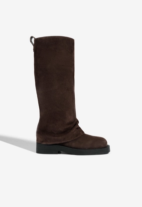 Keira Up Cloak Suede Boot Cowboy Fan Durable Grip