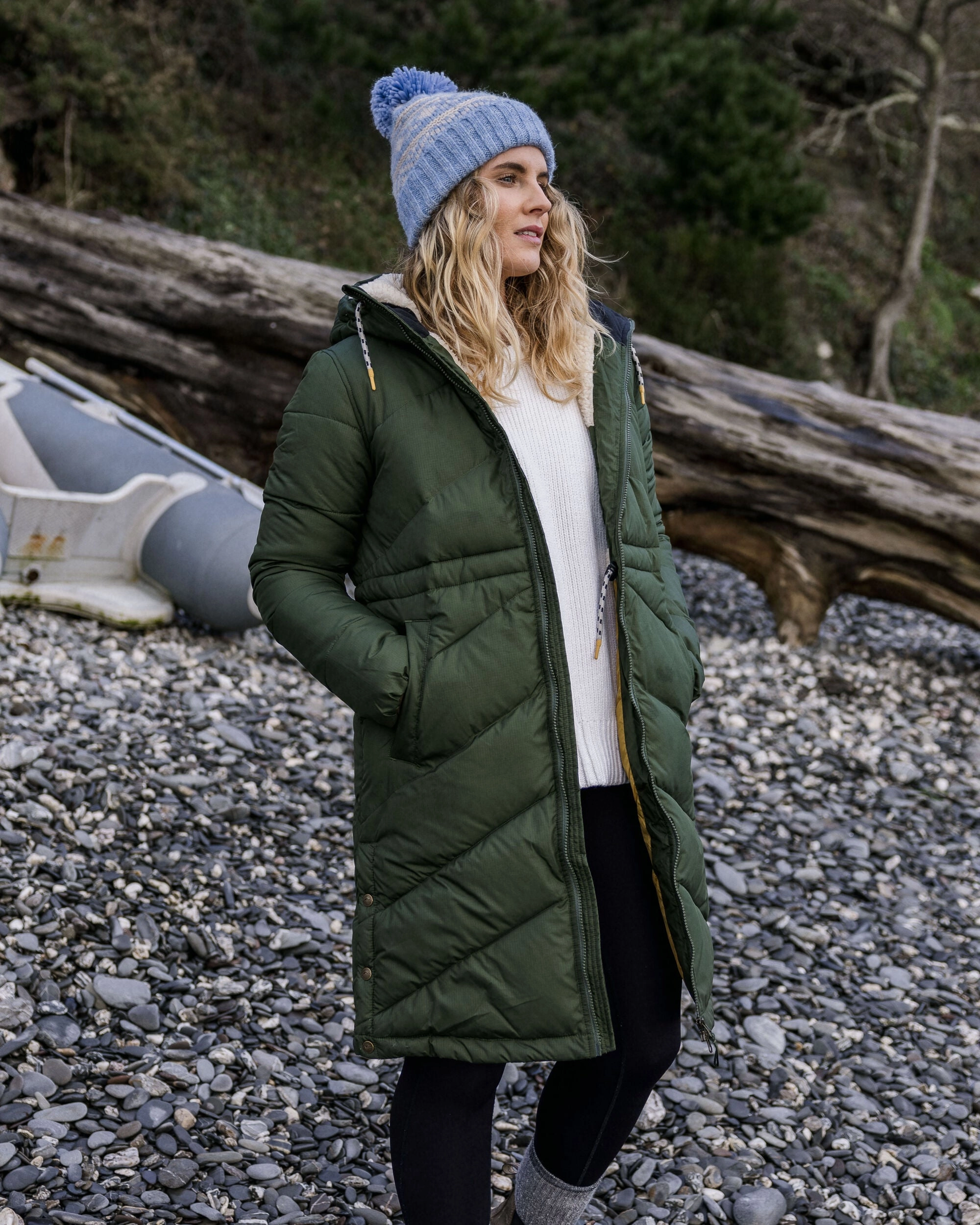 Kinsey Recycled Jacket - Fir Tree Layer Friendly Shape