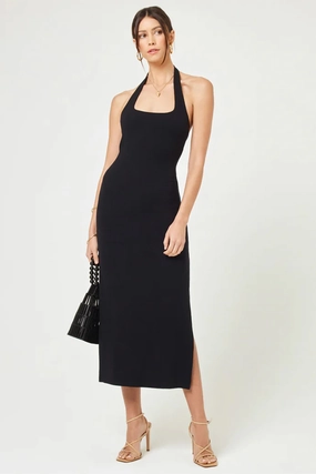 L SPACE | London Dress- Black Love Blend