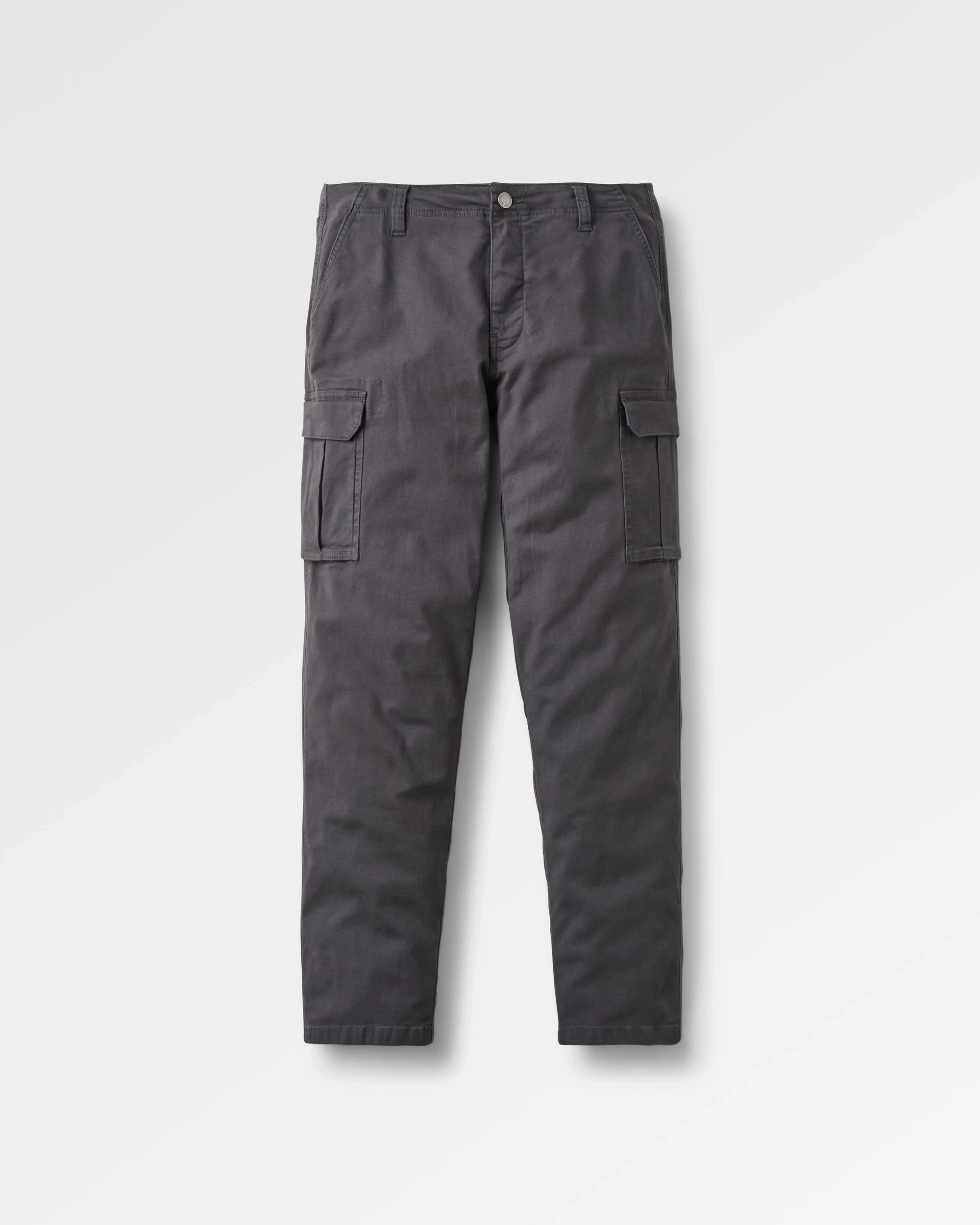 Soft Lines Flexible Activewear Lakeside Cargo Cotton Trouser - Faded Black