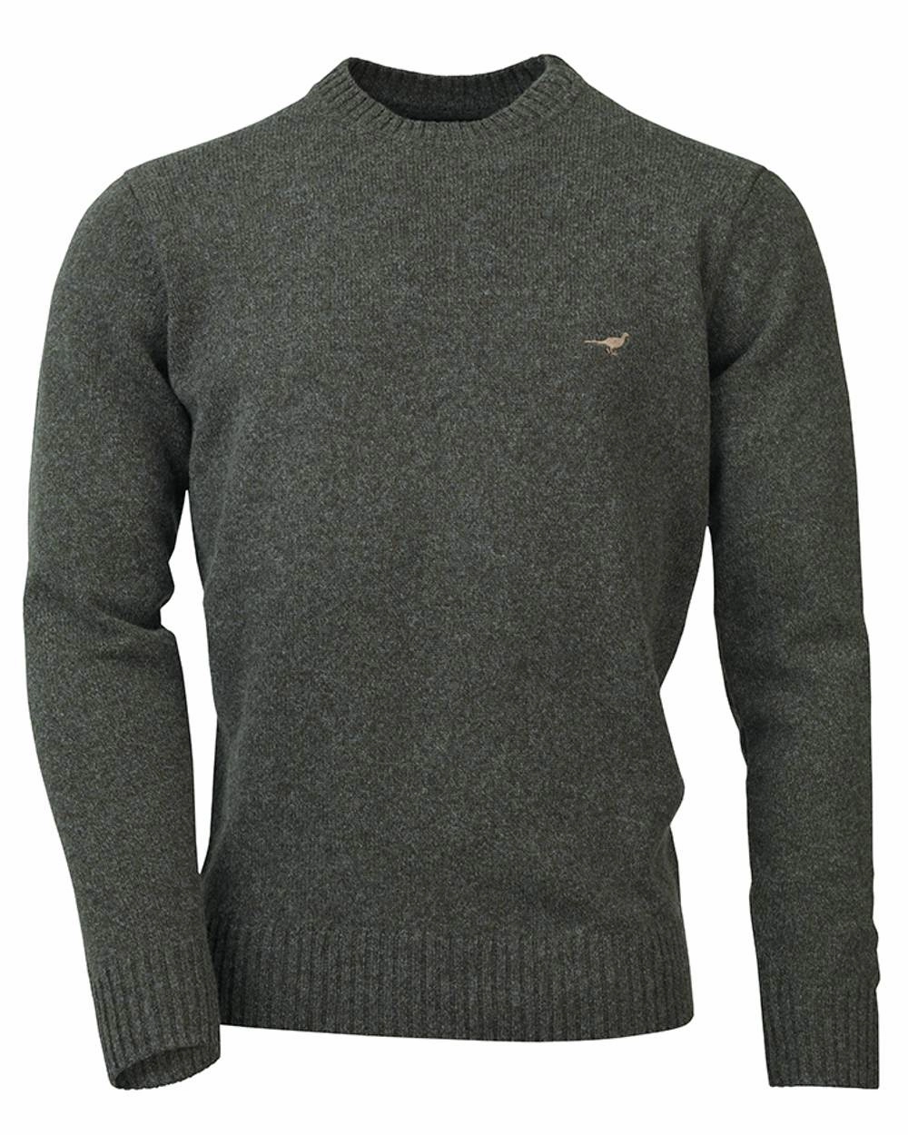 Laksen Kensington O-Neck Lambswool Sweater Modern Warmth