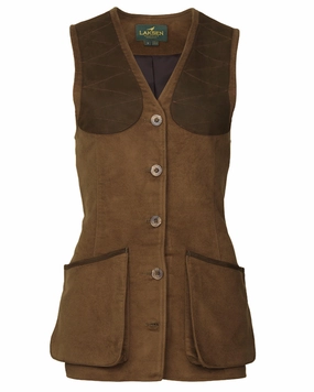 Ultraviolet Protection Laksen Lady Belgravia Moleskin Beauly Shooting Vest