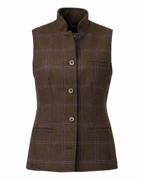 Laksen Pippa Fife Tweed Vest Quick Release Buckle