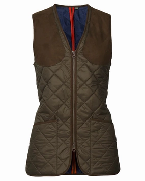 FullCoverageHood Laksen Womens Cheltenham Quilted Shooting Vest