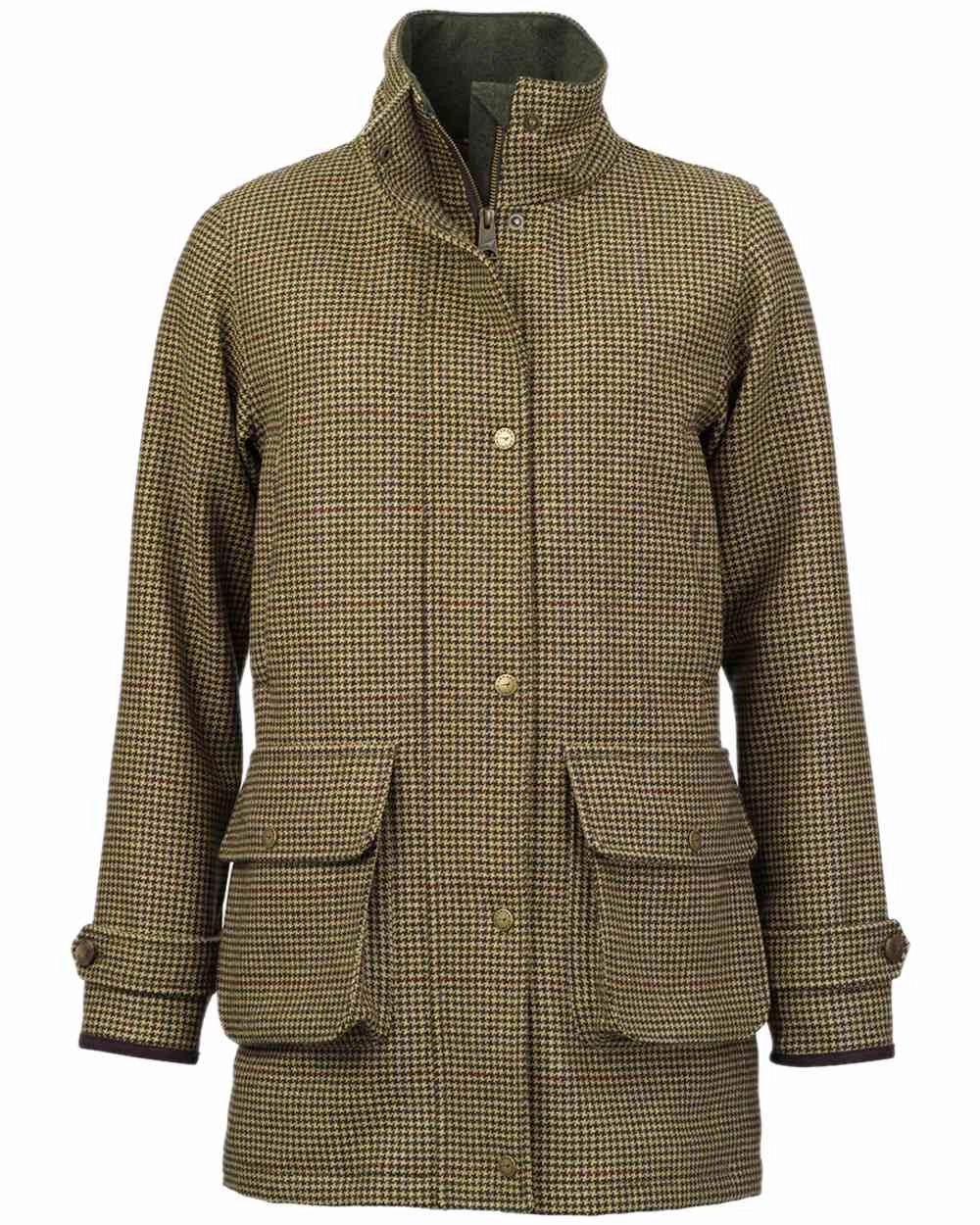Laksen Womens Lily Tweed Coat With CTX Camo Print