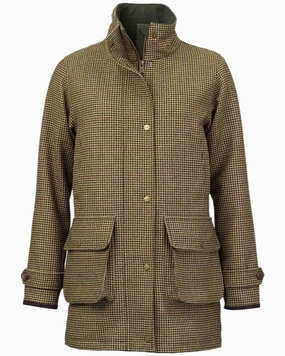 Laksen Womens Lily Tweed Coat With CTX Camo Print