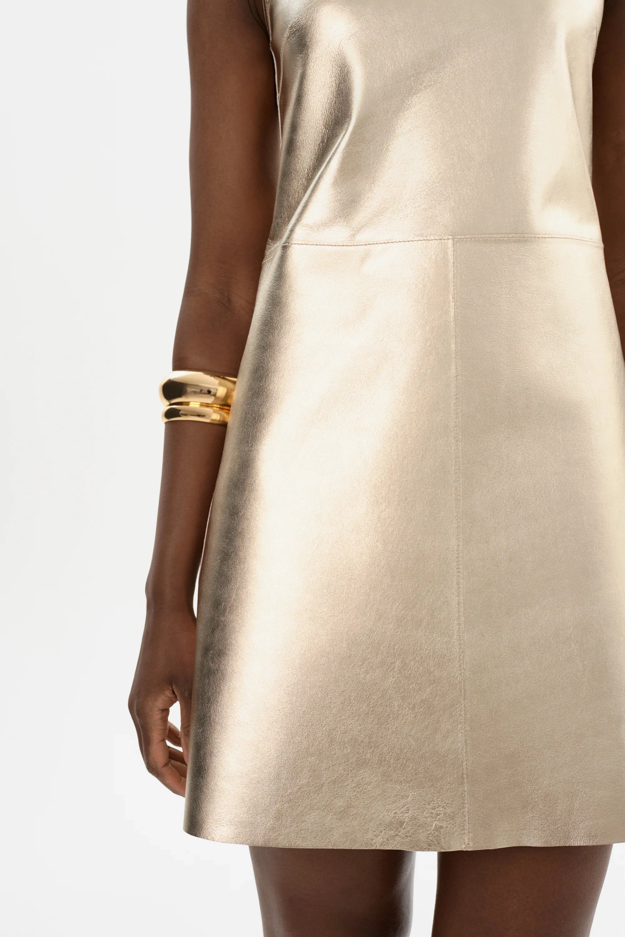 LAMARQUE | Lozana Reversible Leather Dress - Winter Skin-friendly High-Fashion