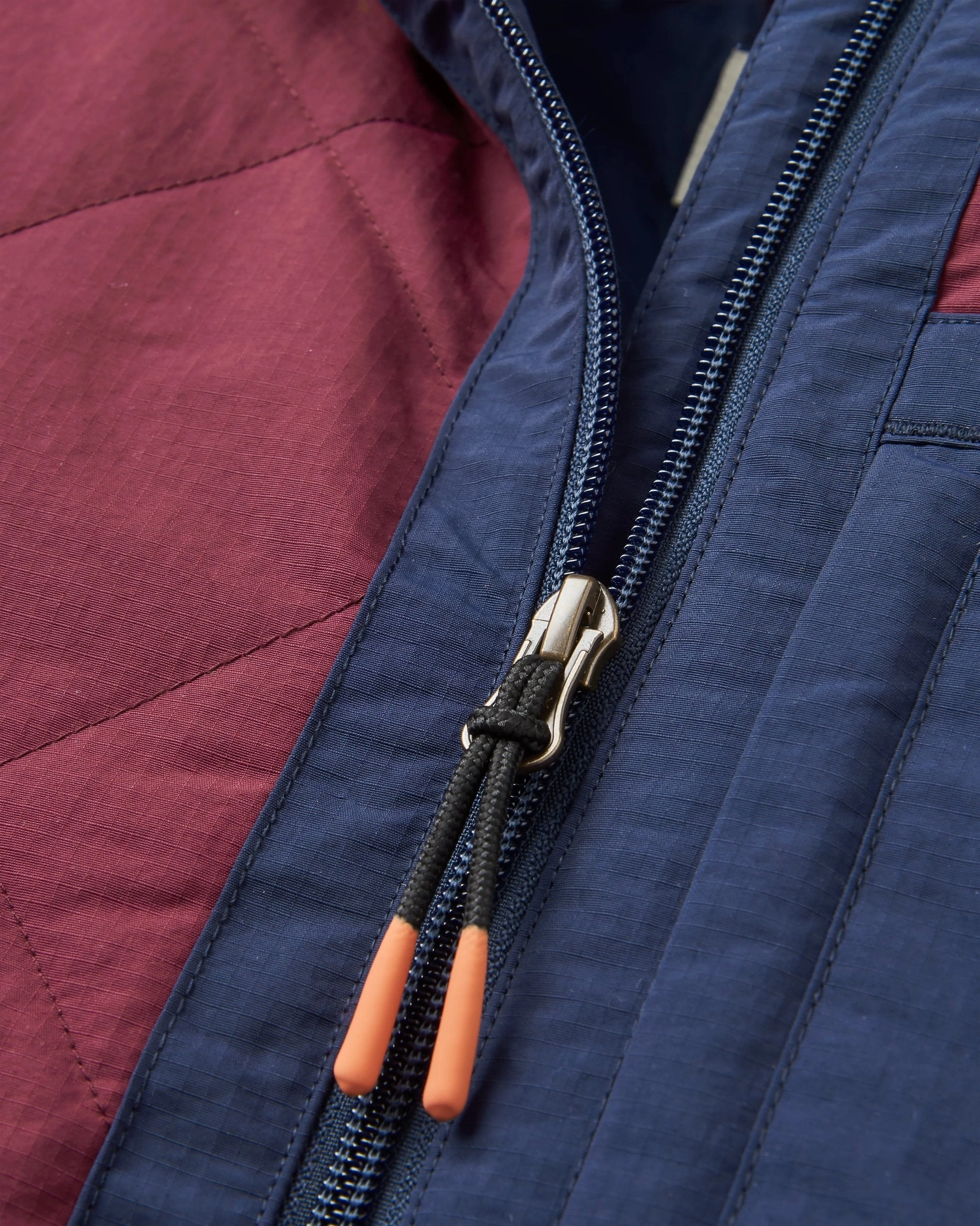 Lara Quilted Jacket - Toffee/Fig High End Look