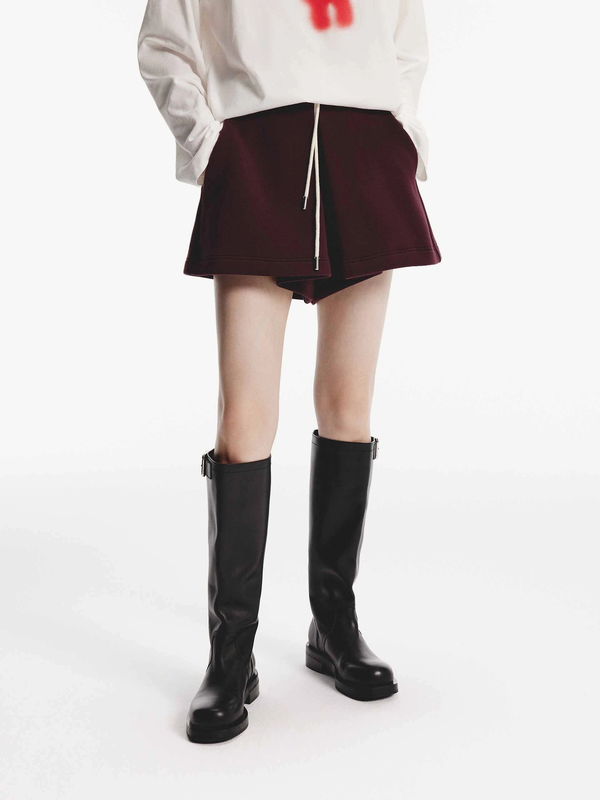 Zero Bulk Packaging Cotton Blend Drawstring Shorts