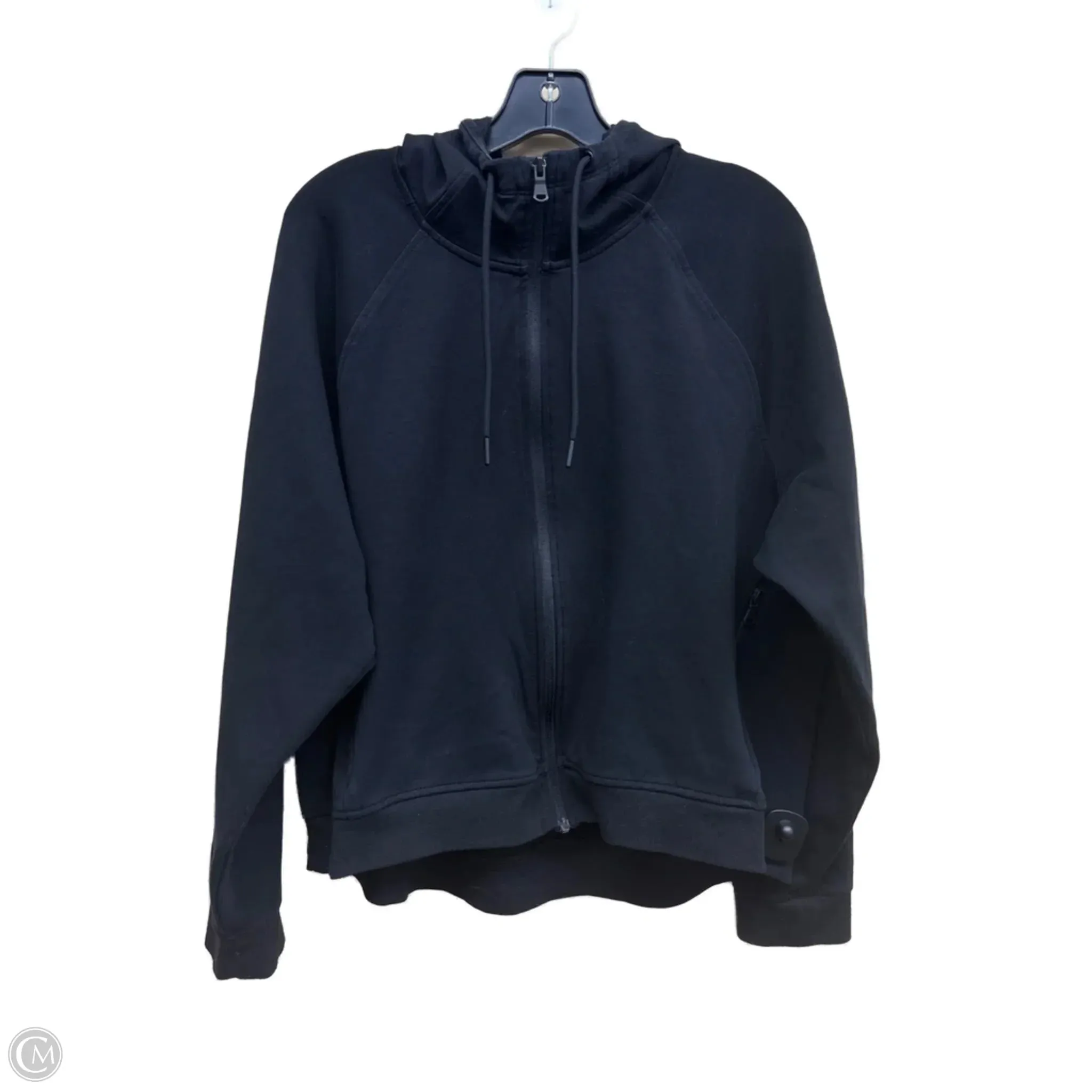 Heat Trapping Layer Abrasion Proof Shoulders Athletic Jacket By Old Navy In Black, Size: Xl