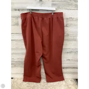 Athletic Pants By Old Navy In Orange, Size: 3x RuggedDurability