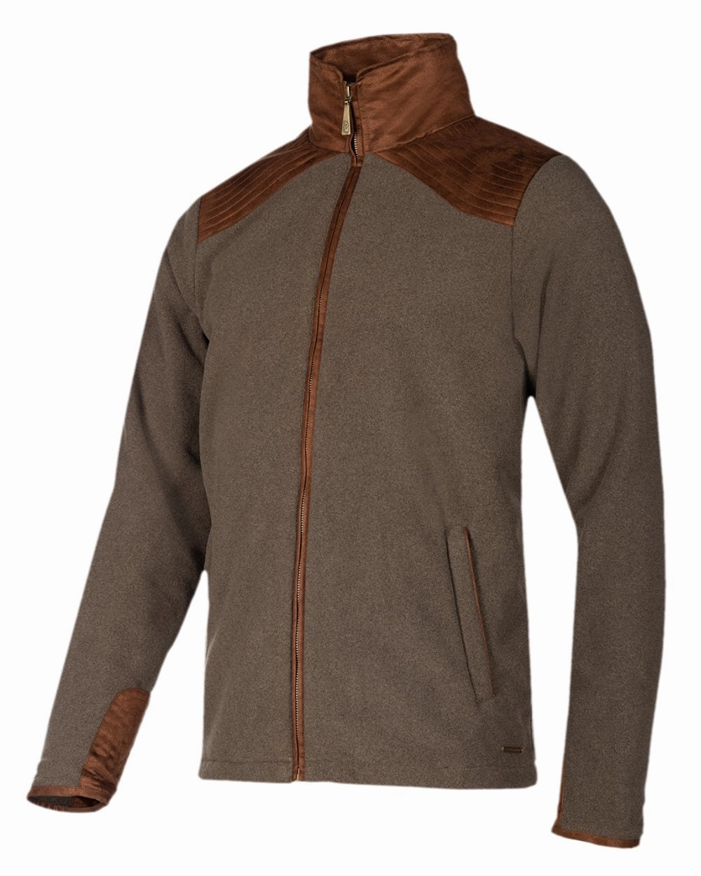 Noise Reduciting Fabric Active Daily Wear Baleno Mens Woodlands Fancy Fleece Jacket