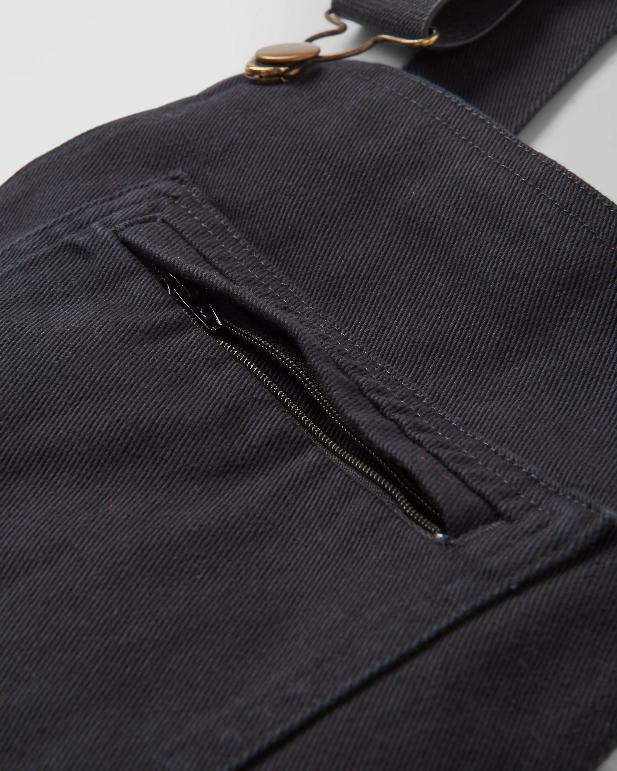 Shuffle Organic Cotton Dungarees - Black Easy Movement