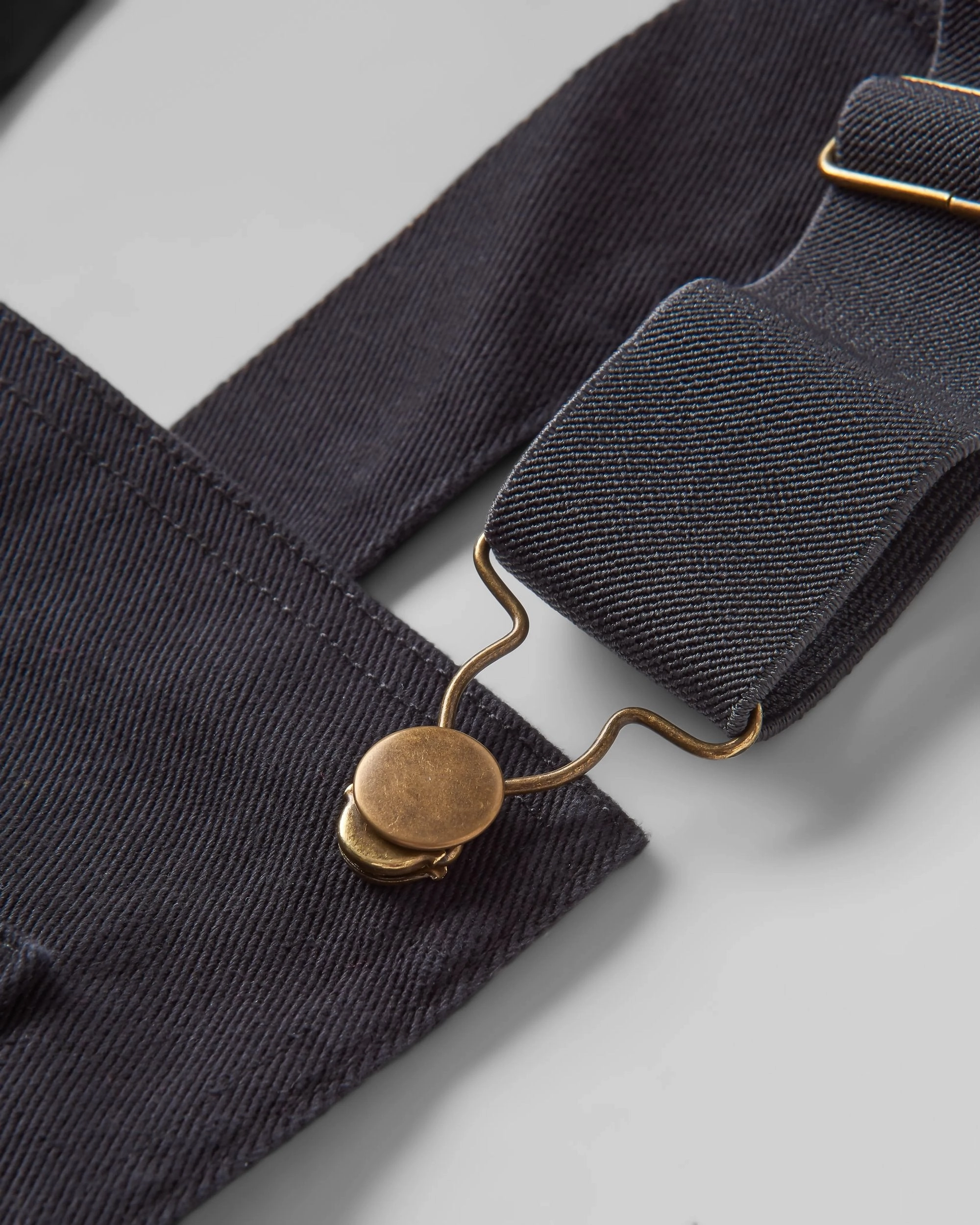 Shuffle Organic Cotton Dungarees - Black HighWaistSupport Essential Comfort