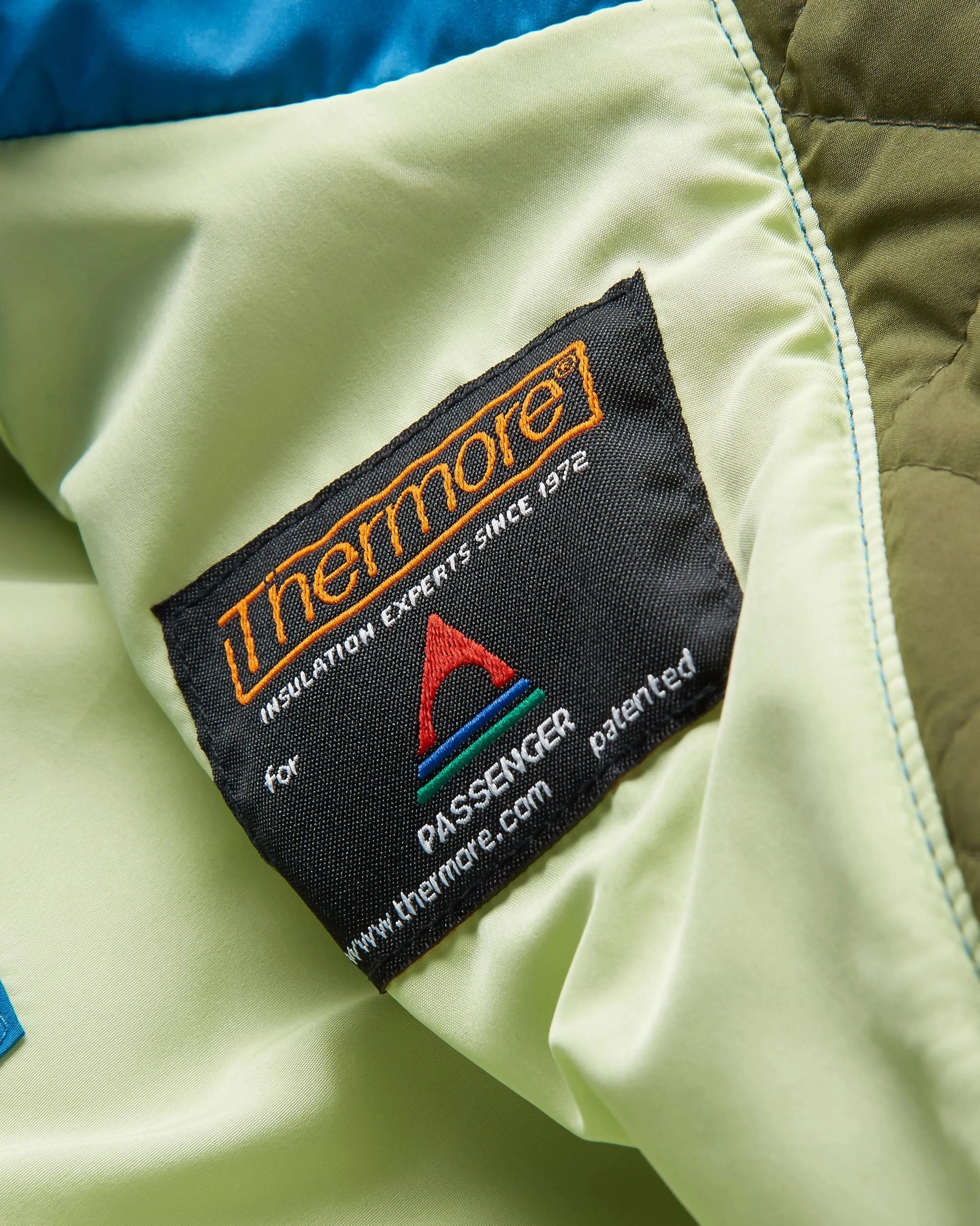 Modern Travel Look Eco Conscious Production Pursue Recycled Thermore? Insulated Jacket - Khaki