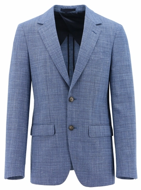 Lazio Blue Tweed Sports Jacket ErgonomicCut