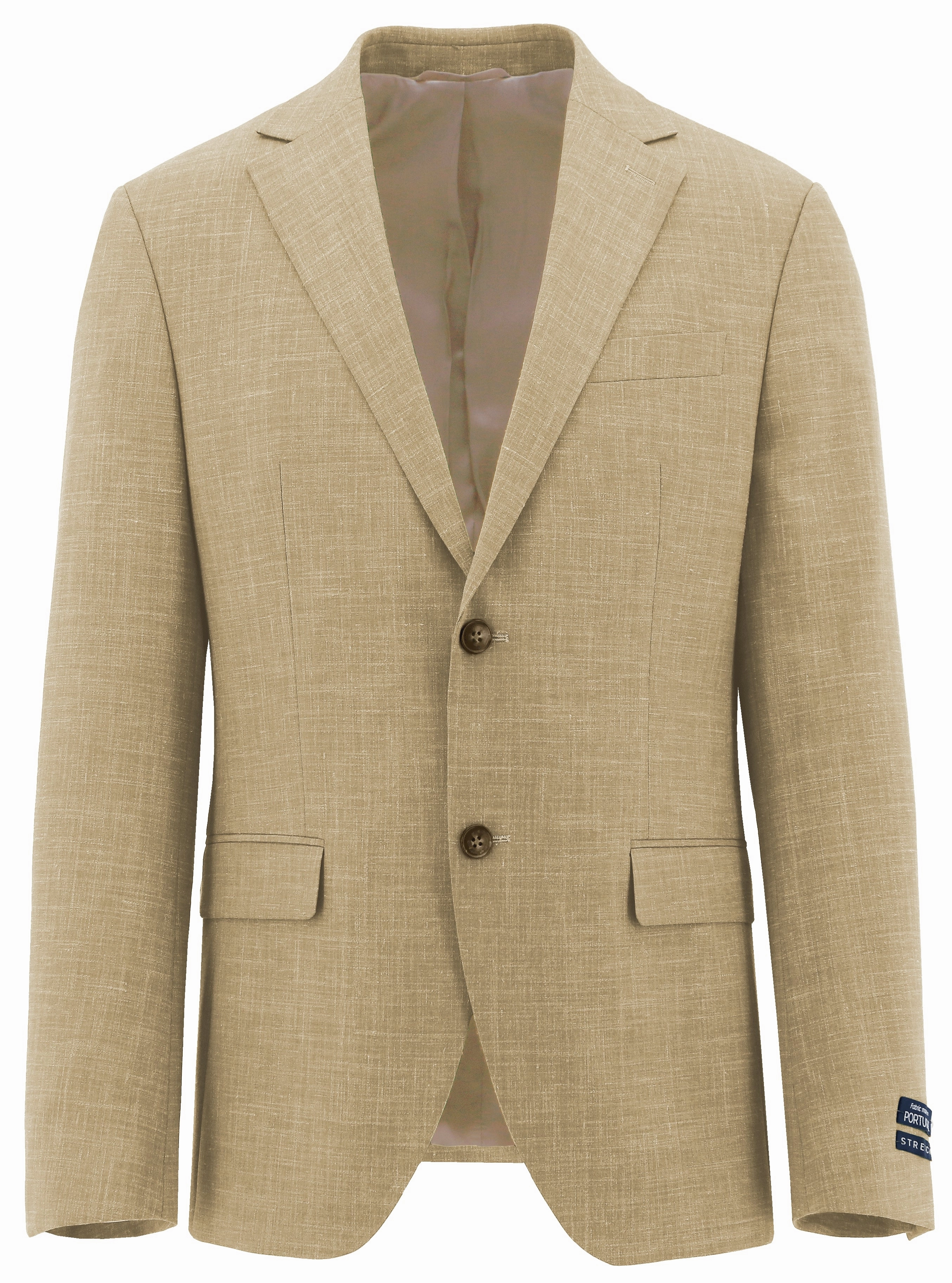 ReversibleStyle Lazio Yellow Linen Blend Sports Jacket