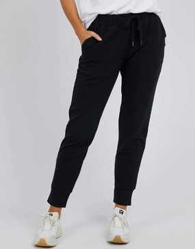 Lazy Days Pant - Black Breathable Material