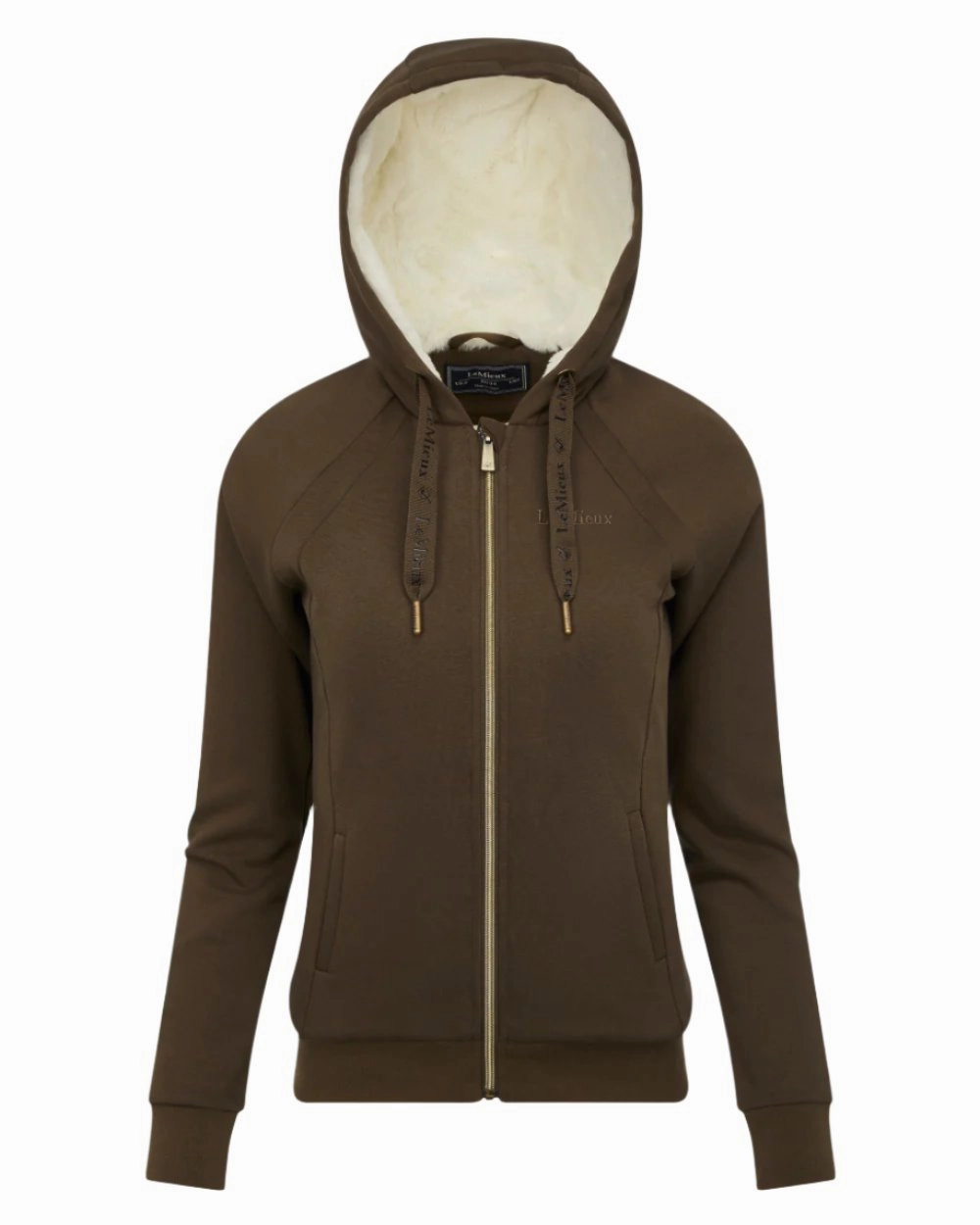 LeMieux Leia Lined Hoodie Cuffed edge Quilting