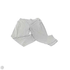 GussetedCrotch Athletic Pants By Athleta In Grey & White, Size: 3x