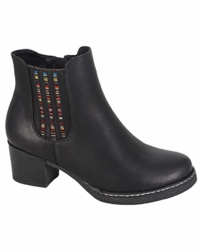 Scratch Resistant Finish Grey Storm Cipriata Womens Annella Inside Zip Gusset Ankle Boots