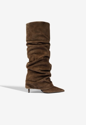 Non-Slip Sole Rugged Built Daily Walks Mikki Up Cloak Suede Boot