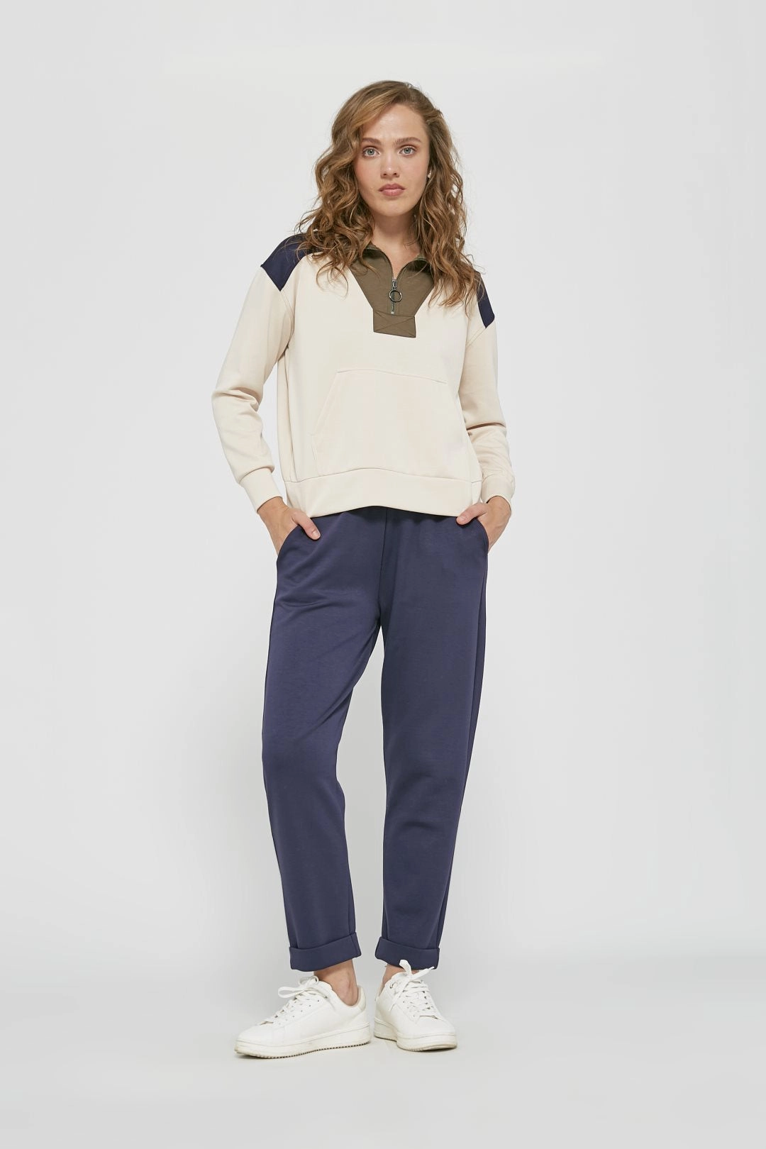 17343665 Trousers with Drawstring - Black Everyday Style