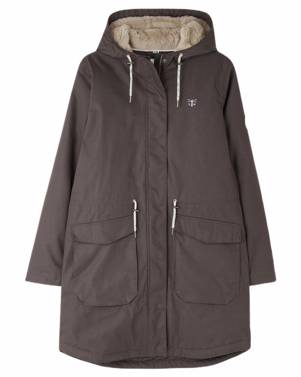 Lighthouse Isobel Ladies Coat Classic Ribbed Cuffs Mesh Ventilation Panels